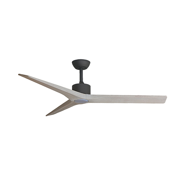 พัดลมเพดาน MR.KEN รุ่น FARO Solid Wood 52" DR LED DC Motor พัดลมมีไฟ ใบพัดไม้แท้ พร้อมรีโมทคอนโทรล